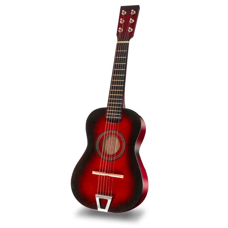 Music Toy Guitar for Kids 21-inch Wooden Acoustic Guitar 6 Strings Ukulele Guitar for Toddler Musical Instruments Learning Toys for Boys Girls Gifts Ages 3-7