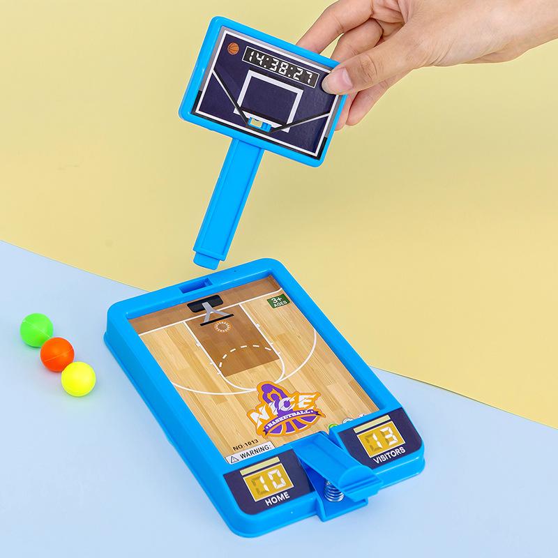 Children's board game mini shooting machine indoor and outdoor interactive decompression toy