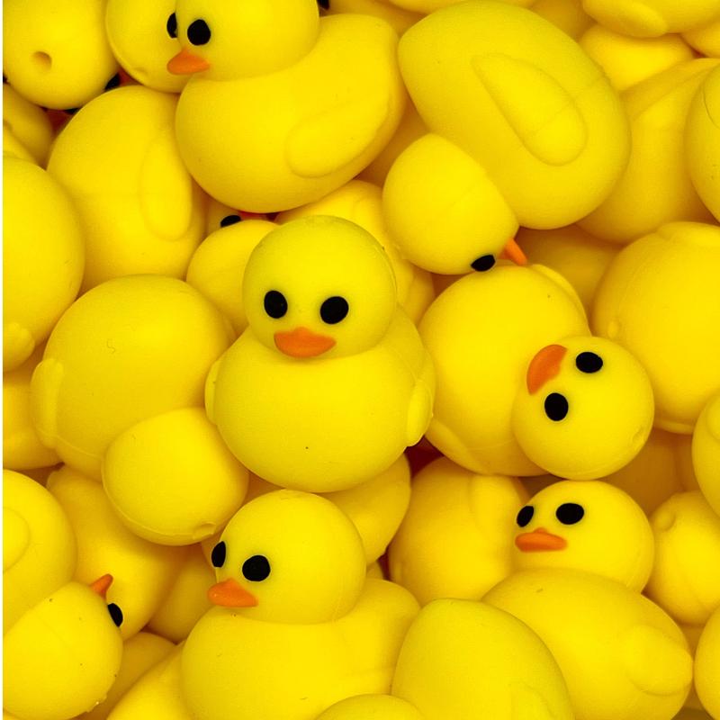 Good Luck Duck 3D Focal Beads