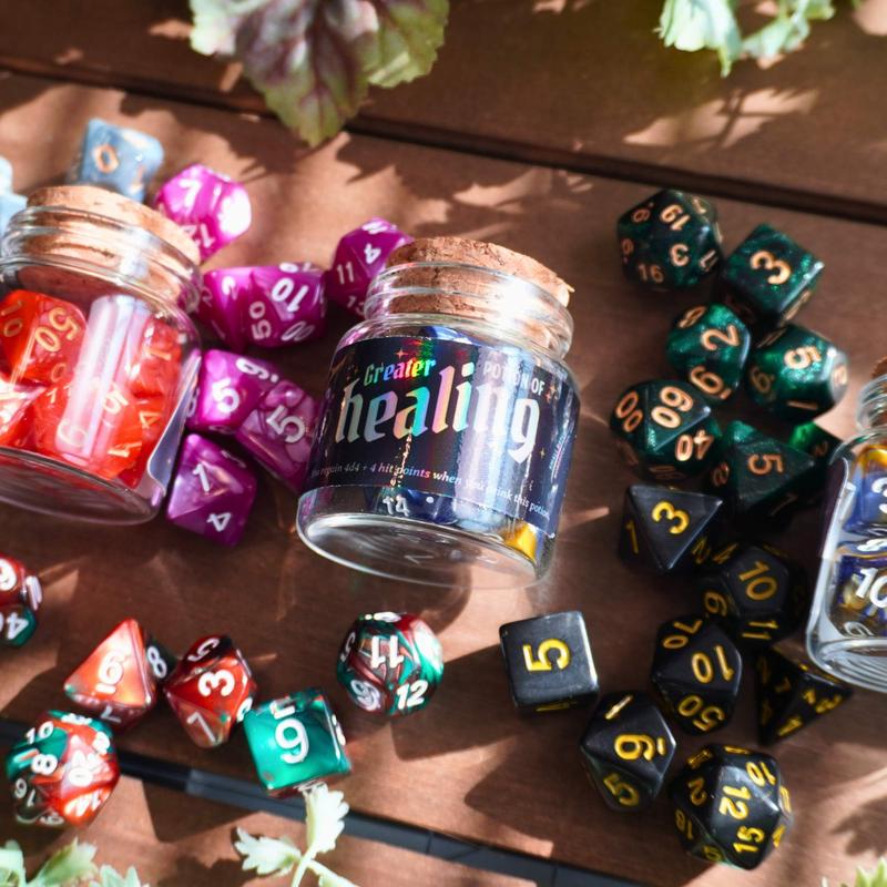 Mystery Dice Bottle Set