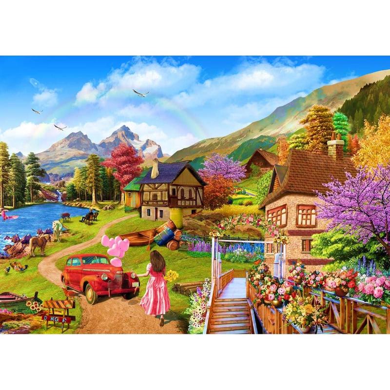 Jigsaw Puzzles for Adults 1000 Piece Puzzle for Adults 1000 Pieces Puzzle 1000 Pieces-Wilderness Tour