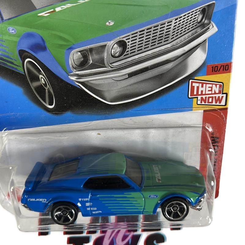 Hot Wheels 69 Ford Mustang Boss 302 Diecast Car - Scale 1:64