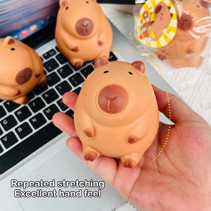 Cute Cartoon Capybara Mochi Pinching Toy Squishy Toy Slow Rebound Decompression Toys Stress Release Hand Relax Gifts