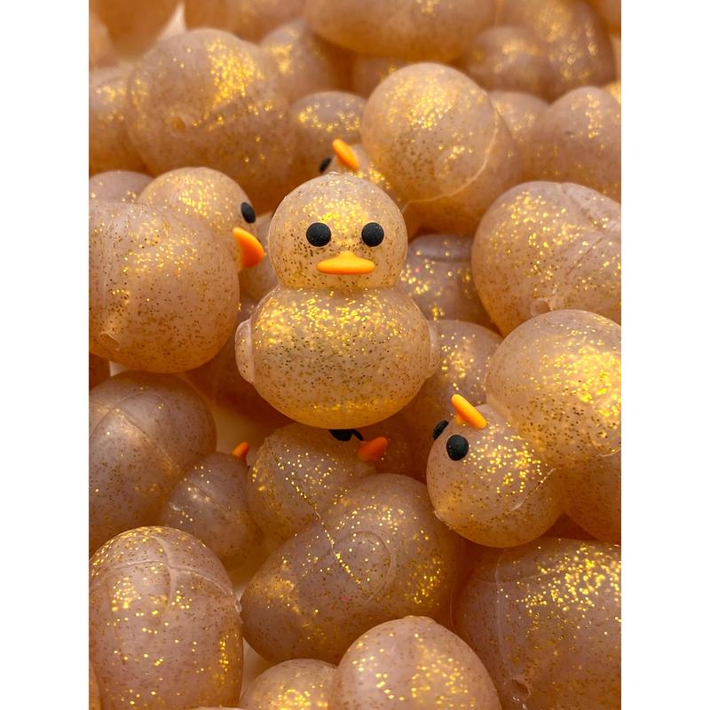 Good Luck Duck 3D Focal Beads