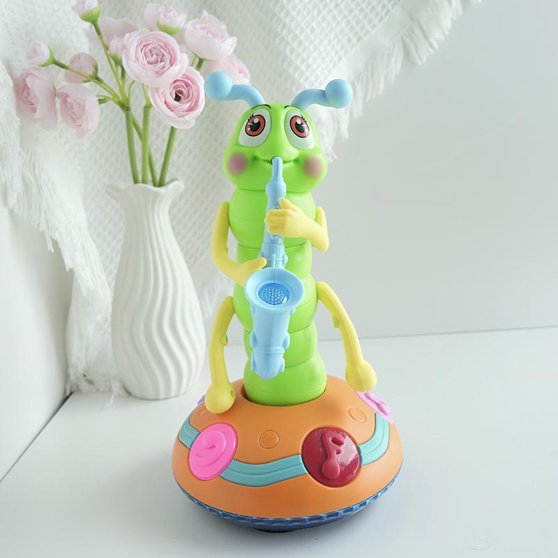 Crawling Toy Caterpillar Toys  Dancing Toy With Light and Music Best Christmas Birthday Gift