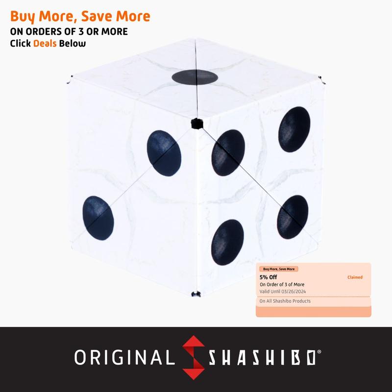 Dice Series - Shashibo Magnetic Puzzle Cubes