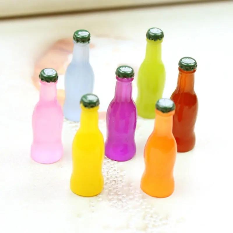 Random Style Cute Food Design Resin Toy (10pcs set), Miniature Food Design Resin Toy, DIY Miniature Food Design Resin Toy