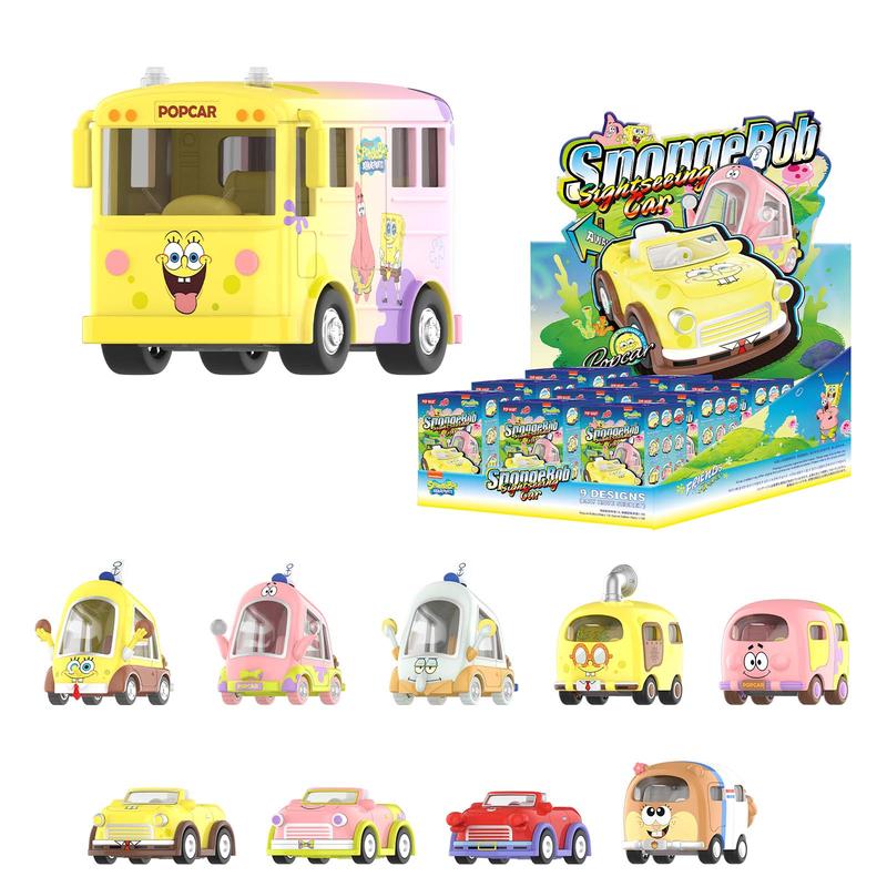 SpongeBob Sightseeing Car Series Vehicles, Blind Box, Mystery Box