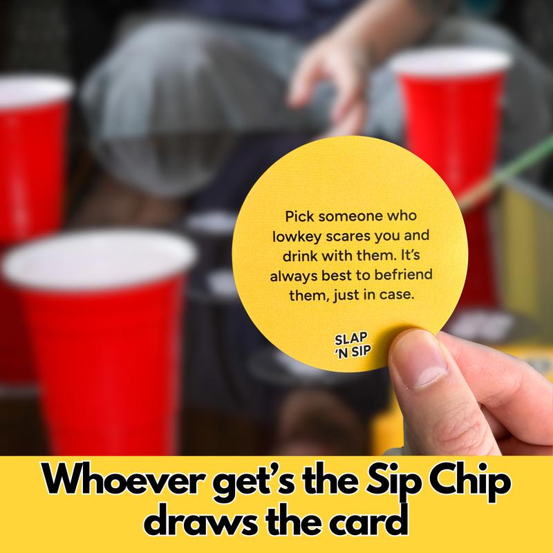 Slap 'N Sip - The Viral Sticky Hand Game - Adult Party Game