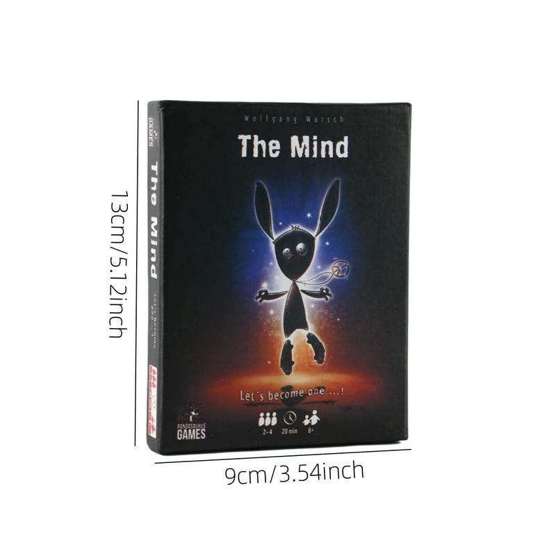 The Mind Card Game, 1 Box Addictive Mind-melding Fun for Game Night, Cooperative Family Game Holiday Party Fun Game Box and Gift