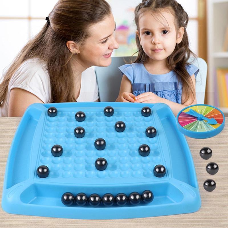 Fun Induction Battle Interactive Board Toy, 1 Set Double-player Board Game Toy, Educational Thunder Chess Toy for Training Thinking Ability