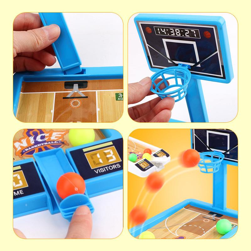 Children's board game mini shooting machine indoor and outdoor interactive decompression toy