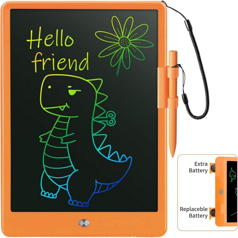 10Inch LCD Writing Tablet for Kids,  Color Kids Drawing Board, Reusable Graffiti Board, Electronic Drawing Pad, Educational and Learning Kids Toys for Girls Boys Kids Touchscreen