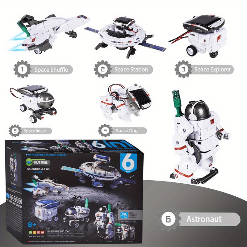 STEM Project Toys for Kids 8-12, Solar Robotics Science Kit Gifts for Teens 8-14 Boys and Girls, 120 Pieces Building Experiments for 9-Year-Olds