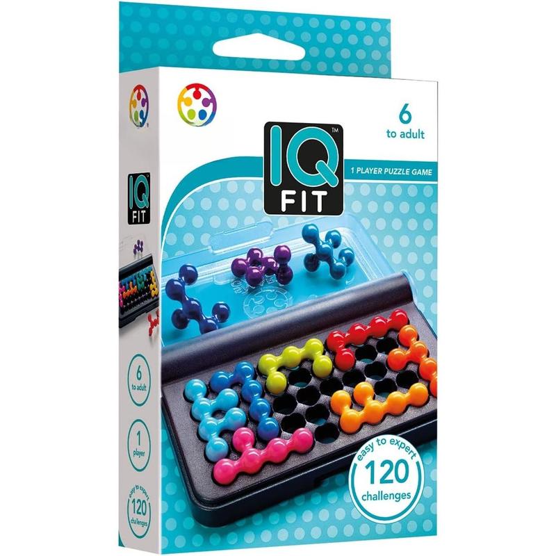 IQ Fit - a fun 3D travel game for ages 6-adult featuring 120 challenges