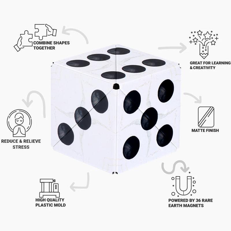 Dice Series - Shashibo Magnetic Puzzle Cubes