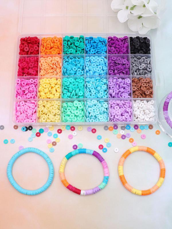 Colorful Beaded Kit, DIY Beaded Kit for Bracelet Necklace Making, Jewelry Making Supplies for Women & Teenager