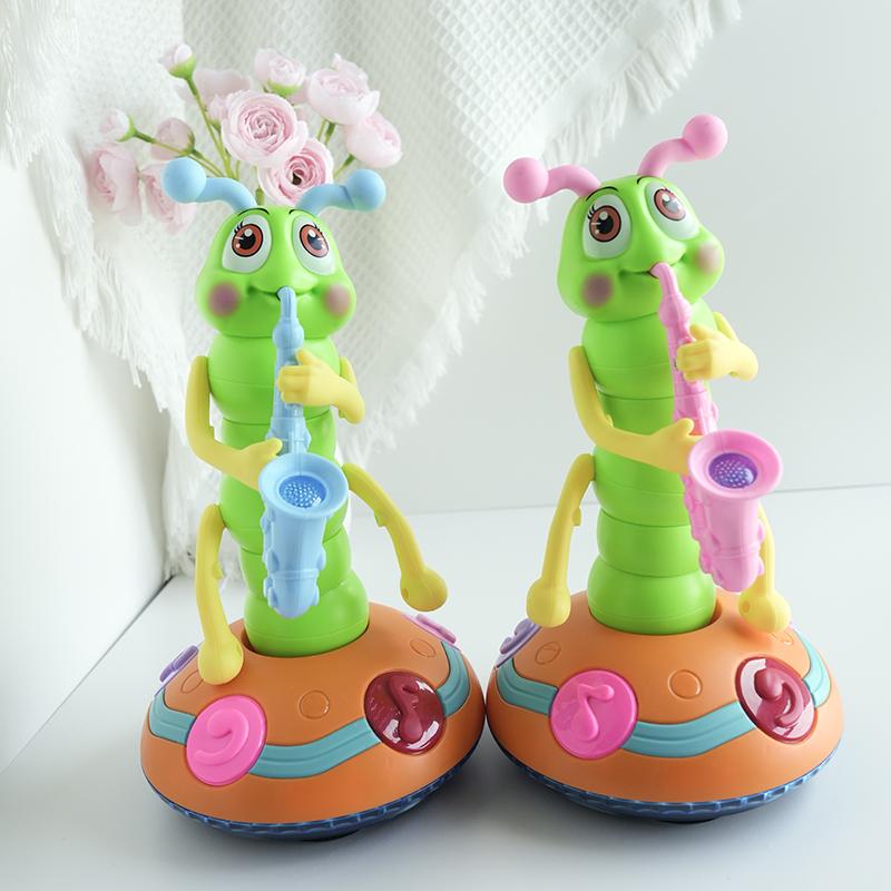 Crawling Toy Caterpillar Toys  Dancing Toy With Light and Music Best Christmas Birthday Gift