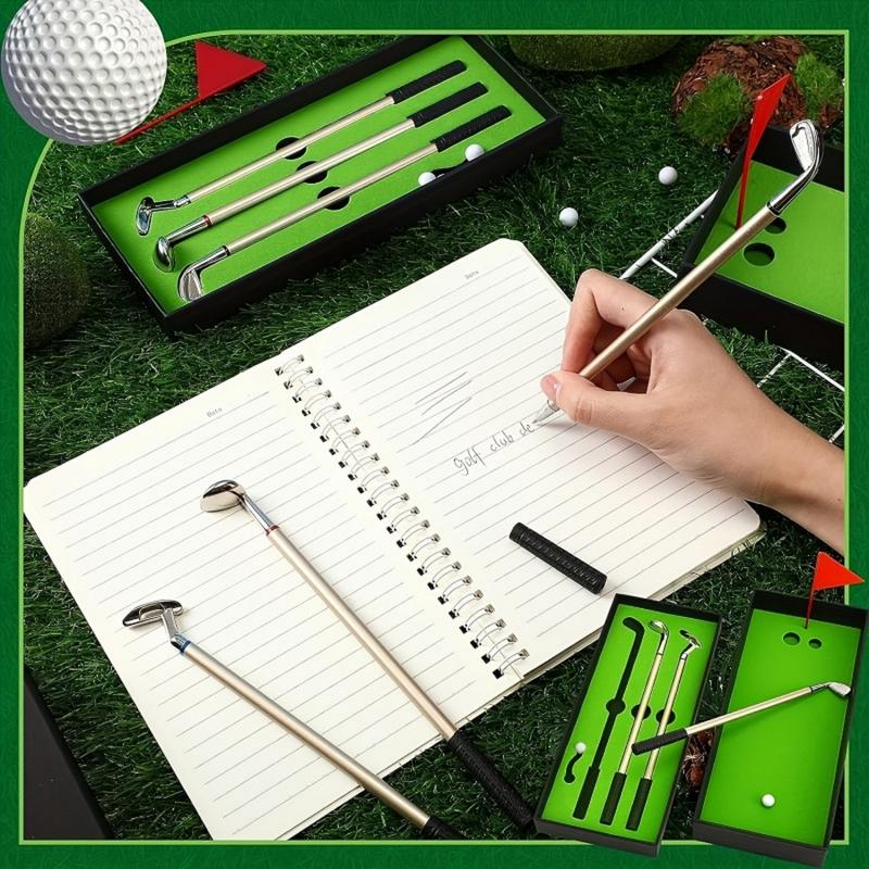 MIAODAM Golf Pen Desktop Games - Funny Gifts for Golfers, Coworkers, Boss - Stocking Stuffers C1