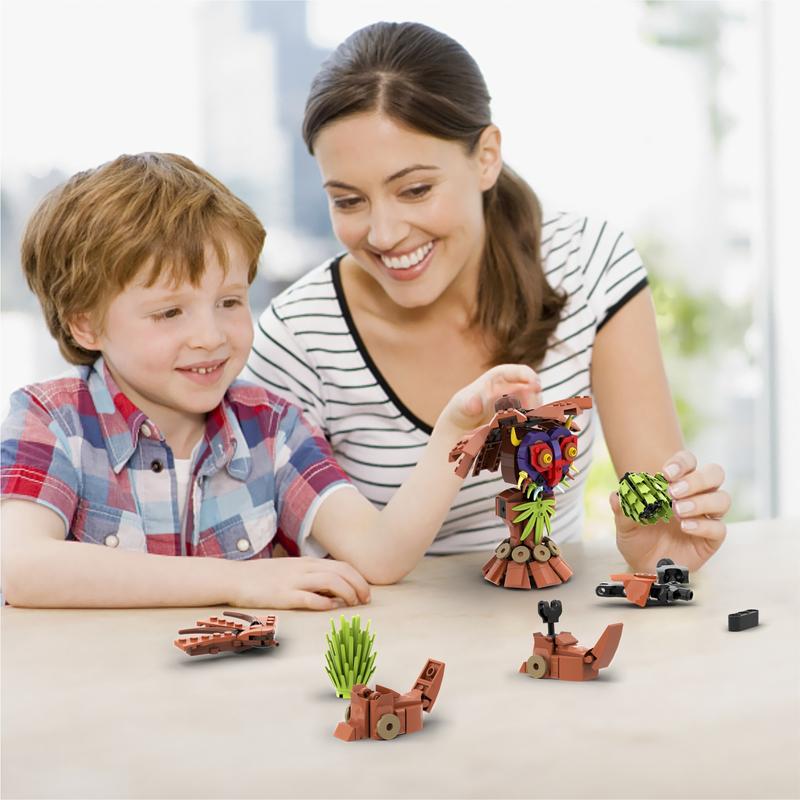 Popular Game Characters Skull Kid Building Blocks Set, Perfect Christmas & Halloween Toys for Fans and Kids (509 pcs)