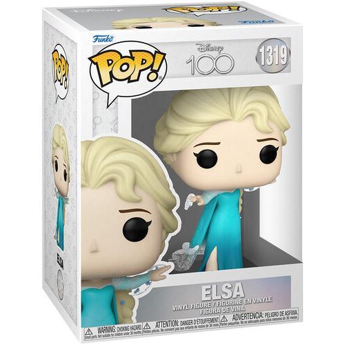 FUNKO POP! DISNEY: Disney's 100th - Elsa  [Collectible Figurine Statue Bust] Vinyl figurine statue