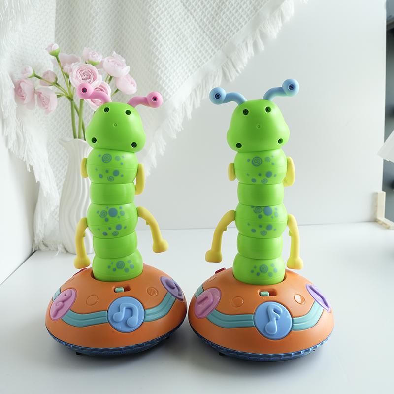 Crawling Toy Caterpillar Toys  Dancing Toy With Light and Music Best Christmas Birthday Gift