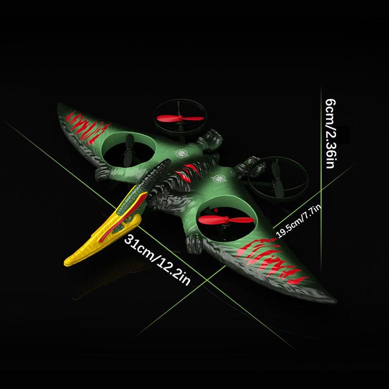 Remote Control Dragonfly Aircraft, 4-axis Drone, Anti-collision Foam Aircraft Toy, Outdoor Electric & Remote Control Toys for Kids