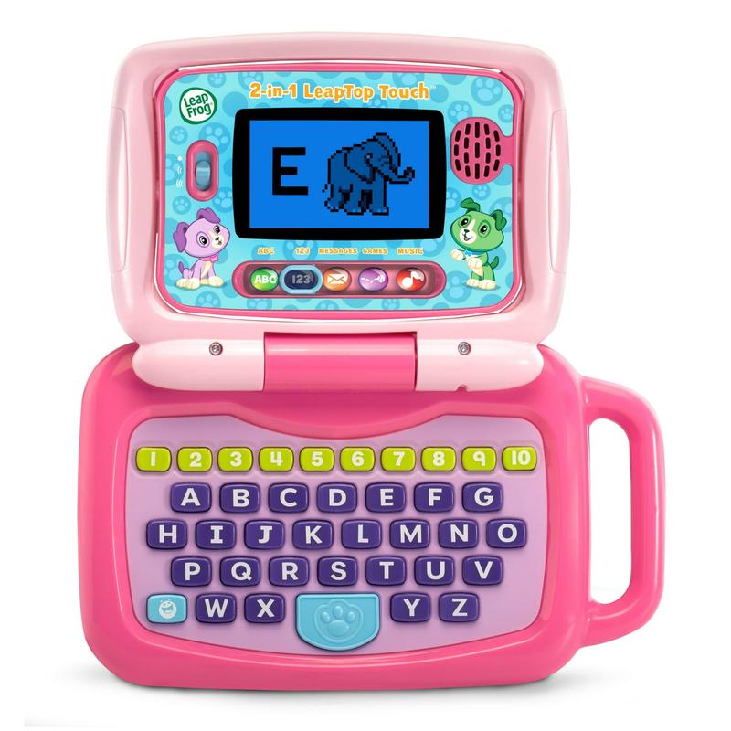 LeapFrog 2-in-1 LeapTop Touch for Toddlers - Electronic Learning System, Teaches Letters & Numbers