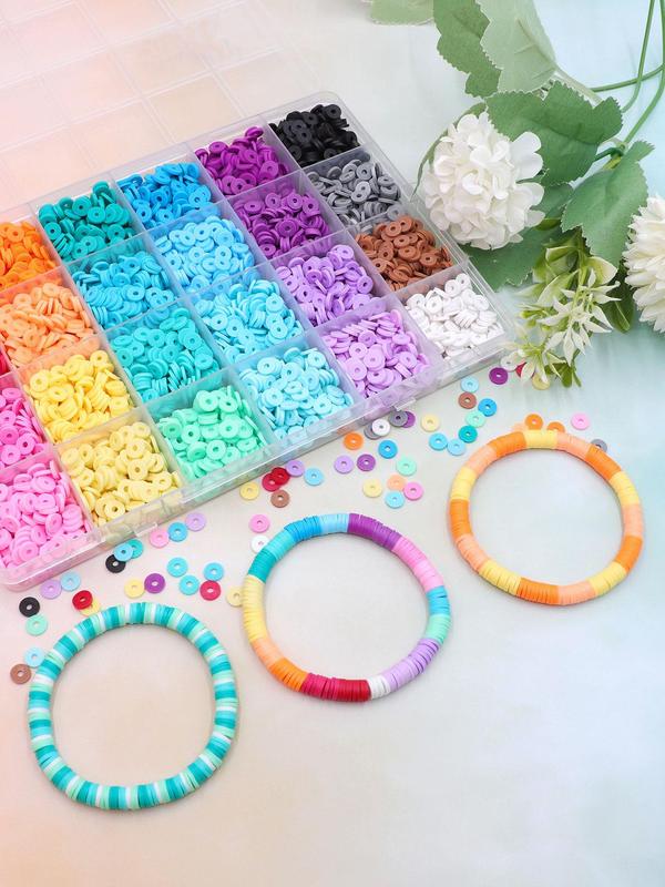 Colorful Beaded Kit, DIY Beaded Kit for Bracelet Necklace Making, Jewelry Making Supplies for Women & Teenager