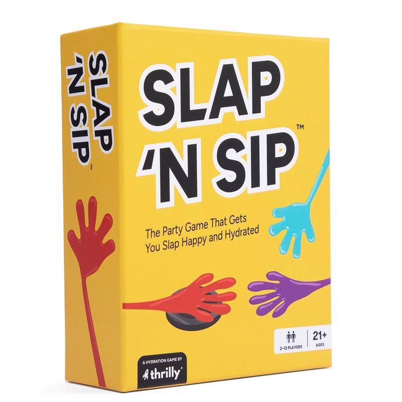 Slap 'N Sip - The Viral Sticky Hand Game - Adult Party Game