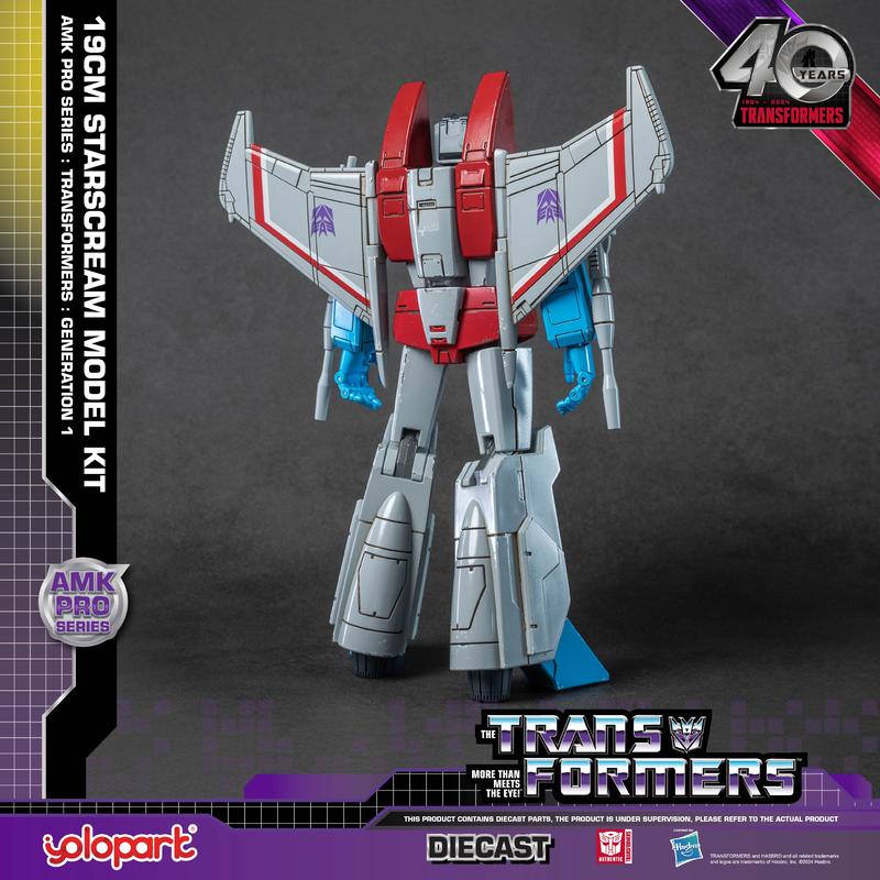 Transformers: Generation 1 - 19cm Starscream Model Kit - AMK PRO Series