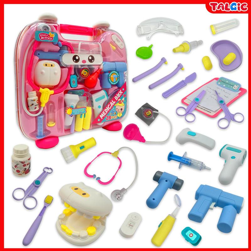 Talgic Kids Pretend Play Set medical toolkit, best gifts for kids 3-12, best family time toy, good for kids education