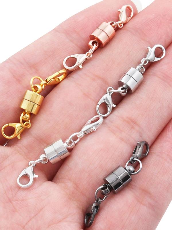 Magnetic Clasp Kit, Fashionable Jewelry Making Accessories for DIY Necklace Bracelet, Jewelry Making Accessories for Women & Girls