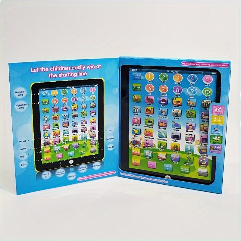 Educational Learning Tablet: Early Childhood Development Toy - Blue & Pink Options - No Battery Included