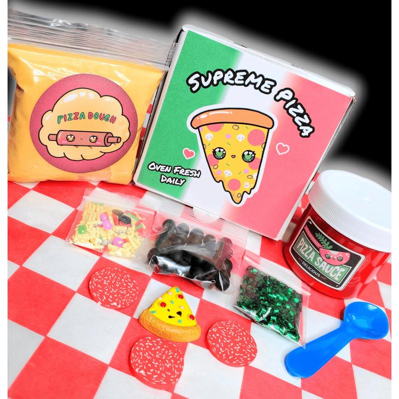 Supreme Pizza DIY Slime Kit - Stress Relief Toy