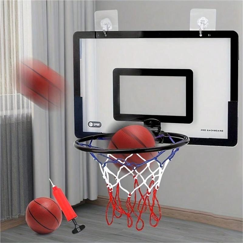 Wall Mounted Basketball Stand, Hanging Shooting Frame, Mini Home Basketball Hoop Set, Basketball Shooting Hoop