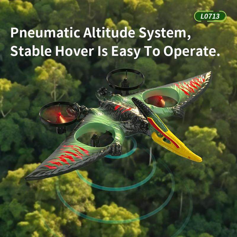 Remote Control Dragonfly Aircraft, 4-axis Drone, Anti-collision Foam Aircraft Toy, Outdoor Electric & Remote Control Toys for Kids