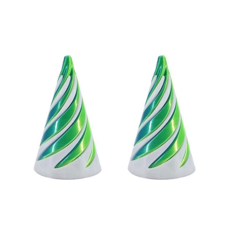 3D Printing Spiral Cone Fingertip Toys Decompression Artifact Gifts Children's Plastic Toys Desktop Ornaments Online Celebrity