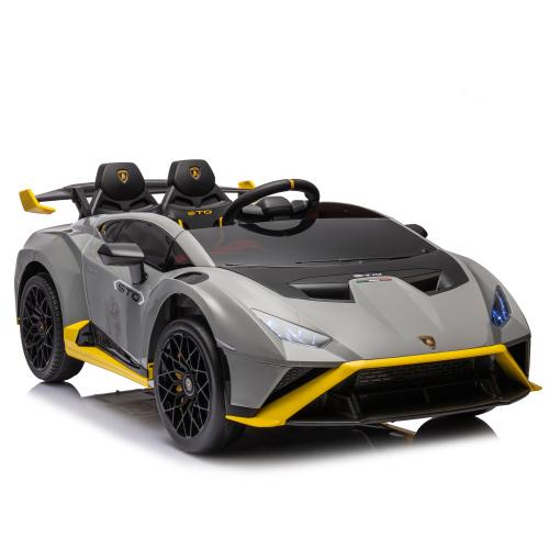 24V Kids Electric Ride-On Drift Car: Speeds 1.86-5.59 MPH, Ages 3-8, Foam Front Wheels, 360° Spin, LED Lights, Dynamic Music, Early Learning, USB Port, Drift Feature