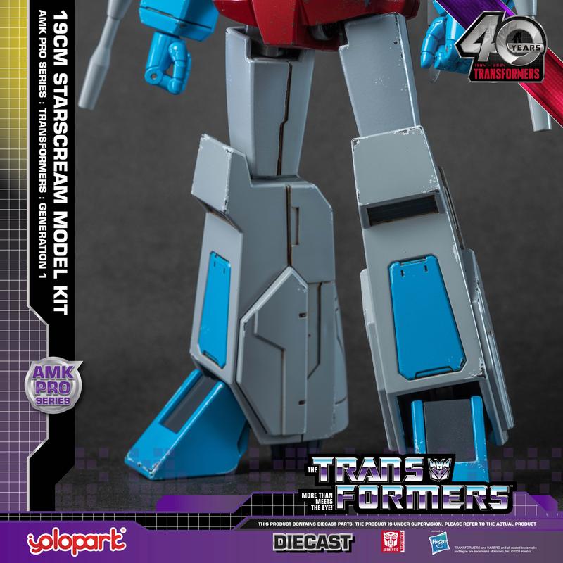 Transformers: Generation 1 - 19cm Starscream Model Kit - AMK PRO Series