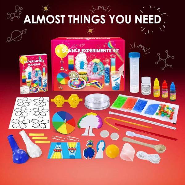 Christmas gift 40+ Experiments Science Kit for Kids - Chemistry Set, Educational Toy Gift Idea for Boys and Girls