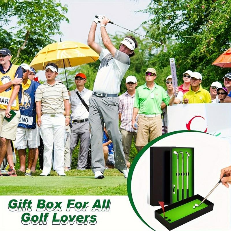 MIAODAM Golf Pen Desktop Games - Funny Gifts for Golfers, Coworkers, Boss - Stocking Stuffers C1