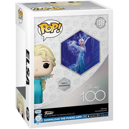 FUNKO POP! DISNEY: Disney's 100th - Elsa  [Collectible Figurine Statue Bust] Vinyl figurine statue