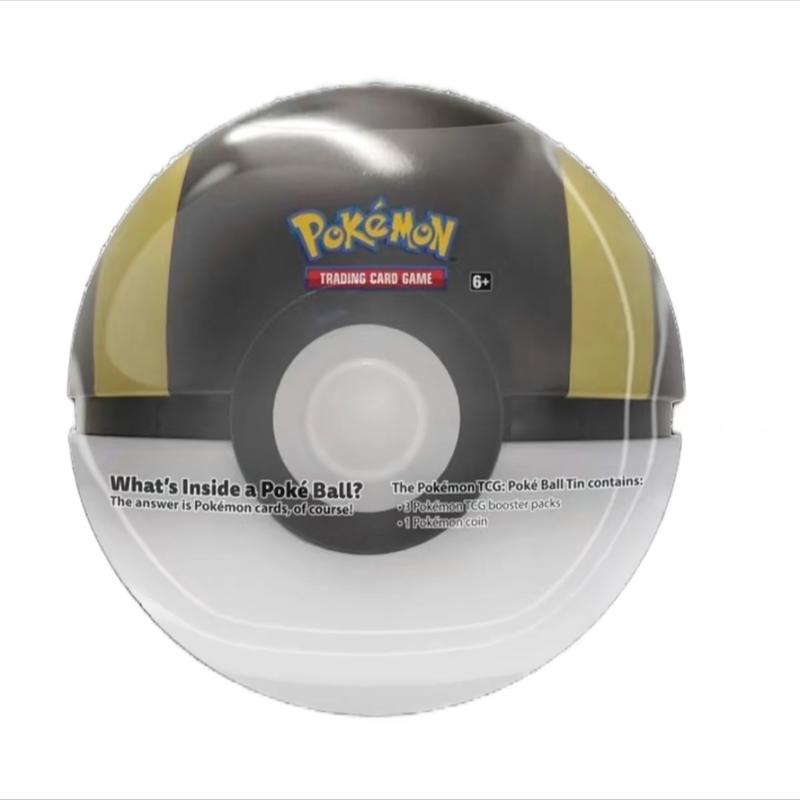 Pokemon TCG Poke ball Factory Sealed Contains 3 Booster Packs Pick Your Tin Ultra, Great, or Pokeball