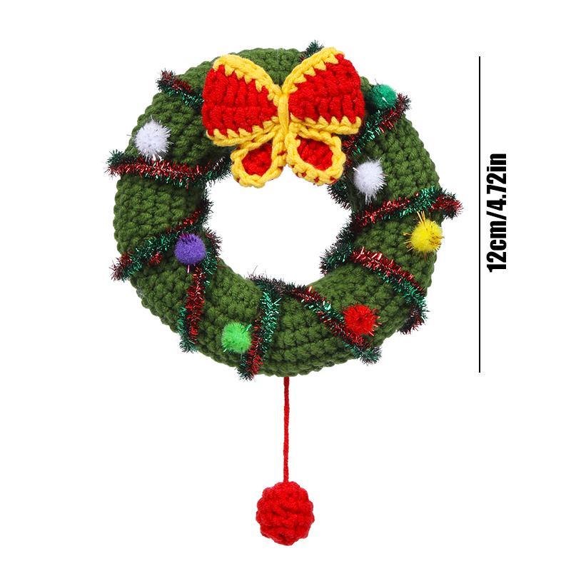 Christmas Wreath Crochet Kit, Crochet Starter Kit with Step-by-step Video Tutorial, DIY Crochet Kit for Beginners, Crochet Supplies