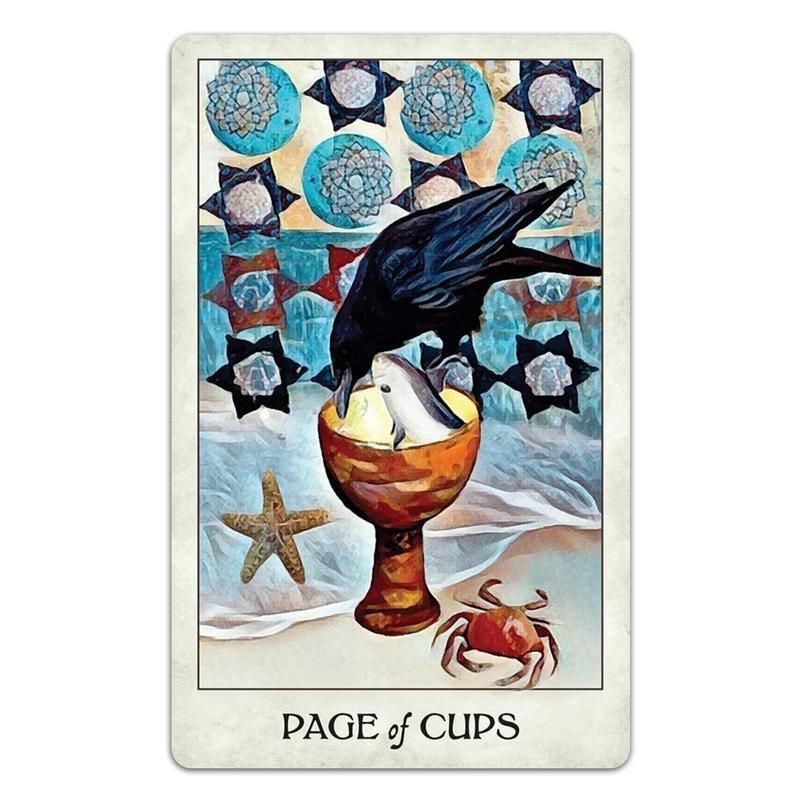 Crow Tarot Deck: 78 Tarot Cards and Guidebook; a divination tool for tarot reading, fortune telling, psychic readings, and spiritual work, tarot card deck, oracle card deck, animal tarot cards