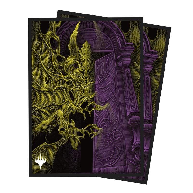 Duskmourn Valgavoth, Terror Eater (Double Exposure Alt) 100ct Deck Protector Sleeves for Magic: The Gathering