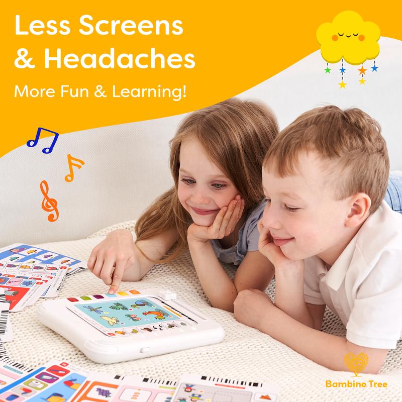 Kids Logic Learning Pad and Talking Flash Cards for 3-6 Year olds