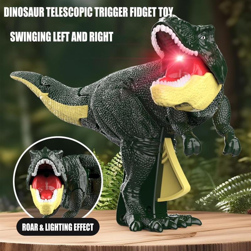 Electric Walking Dinosaur Toys - Small Tyrannosaurus Toy with Simulated Flame and Realistic Sounds, Best Gift