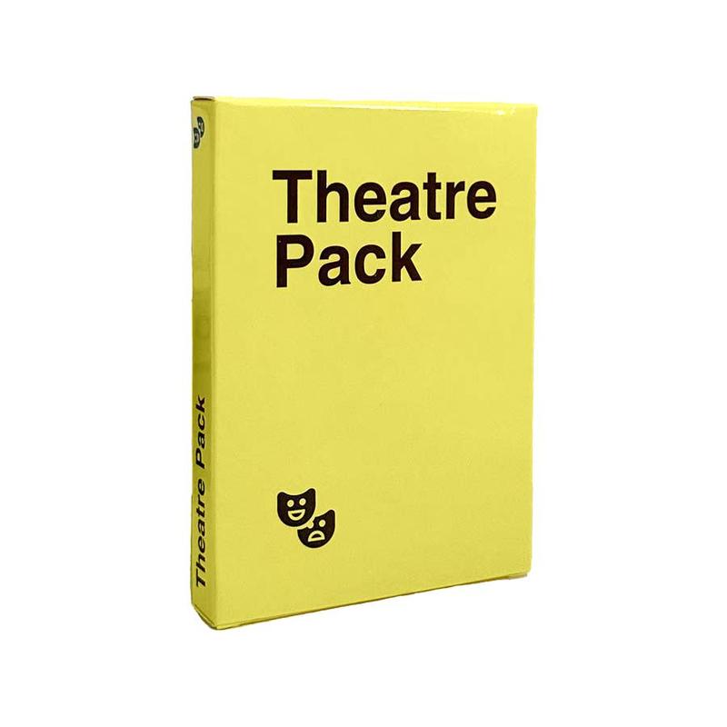 Theater Pack, 1 Count Theater Party Funny Game Card, Cards Against Humanity Mini Expansion, Party Game Card for Adult, Friends, Festival